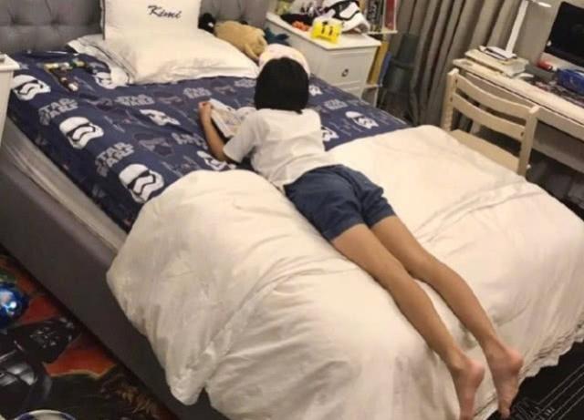 林志颖三个儿子近照：大儿子变化大，双胞胎儿子模样呆萌却有差异