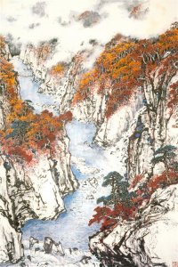 ​国画巨匠｜岭南画派领军人物一代宗师关山月作品：江山多娇