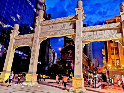 ​武汉楚河汉街夜游风情浓郁芬芳（20图）