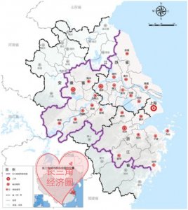 ​关于长三角经济圈，区域内的城市定位