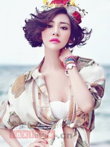 ​美女卷发发型图片集 潮范百搭最抢眼