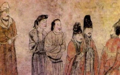 ​唐朝章怀太子墓中的一幅墓室壁画，《客使图》中的客使缘何入唐？