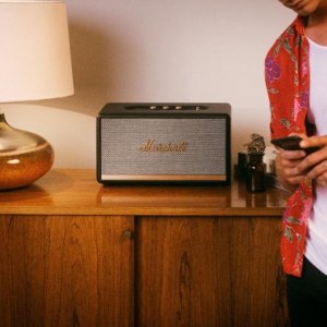 ​马歇尔音响+实体唱片，比蓝牙更好玩的原来在这里