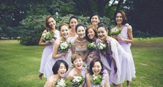 10大女星结婚的伴娘服，杨幂伴娘服惊艳，baby的最有心机