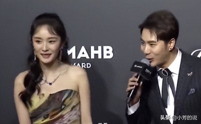 ​零下8度女星红毯：杨幂手冻黑靠哈气取暖拒受访，赵丽颖被冻出泪