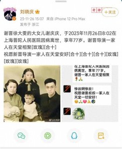 ​谢晋：影坛的传奇与遗憾