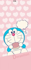 ​哆啦A梦手机锁屏桌面壁纸｜壁纸超好看 |粉色蓝色系