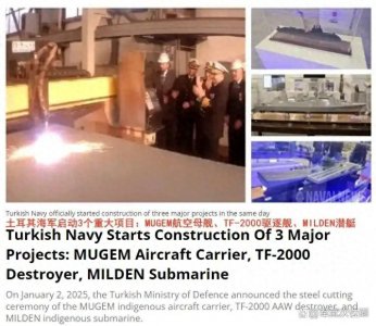 ​土耳其的航母雄心，和辽宁舰还是差点意思