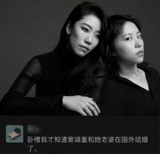 ​王菲大女儿窦靖童和女导演海外结婚了？